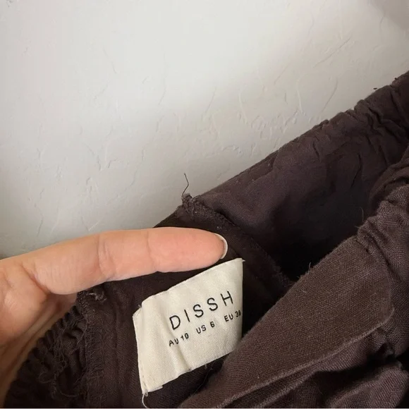 DISSH Brown Puff-Sleeve Mini Dress - Picture 8 of 10